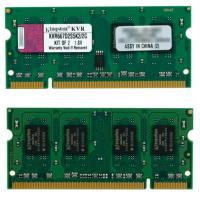 Модуль пам'яті для ноутбука SODIMM DDR2 2GB (2x1GB) 667 MHz Kingston (KVR667D2S5K2/2G)