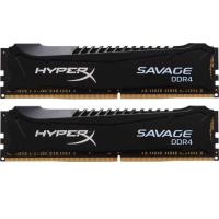 Модуль пам'яті для комп'ютера DDR4 16GB (2x8GB) 2133 MHz Savage Black Kingston Fury (ex.HyperX) (HX421C13SBK2/16)