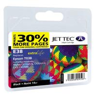 Картридж Jet Tec Epson Stylus C41/C43/C45 Black (110E003801)