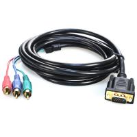 Кабель мультимедійний VGA to 3xRCA 3.0m Patron (CAB-PN-VGA-RCA-3)