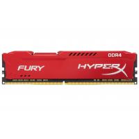 Модуль пам'яті для комп'ютера DDR4 8GB 2400 MHz HyperX Fury RED Kingston Fury (ex.HyperX) (HX424C15FR2/8)
