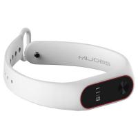 Ремінець до фітнес браслета Xiaomi Mi Band 2 White/Red (Р28600)