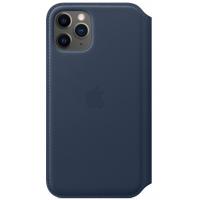 Чохол до мобільного телефона Apple iPhone 11 Pro Leather Folio - Deep Sea Blue (MY1L2ZM/A)