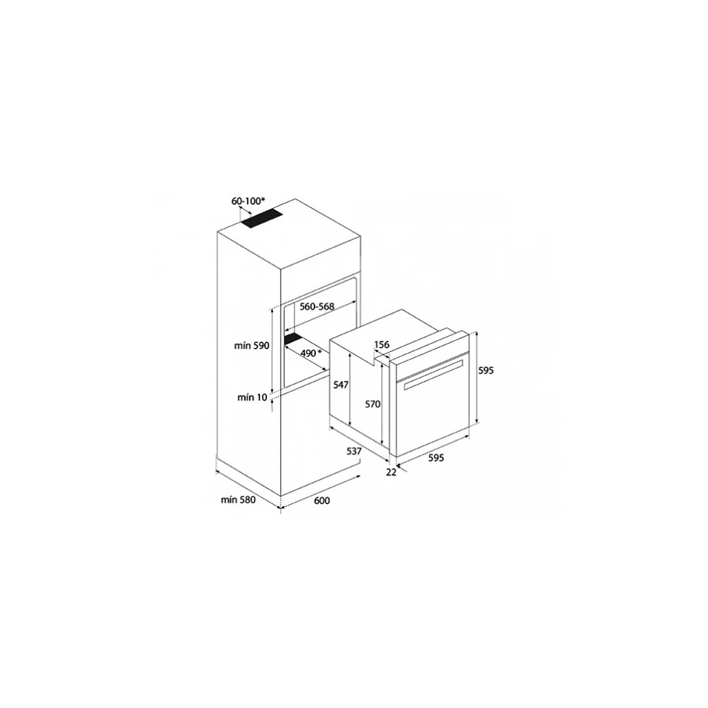 Духова шафа Teka HLB 830