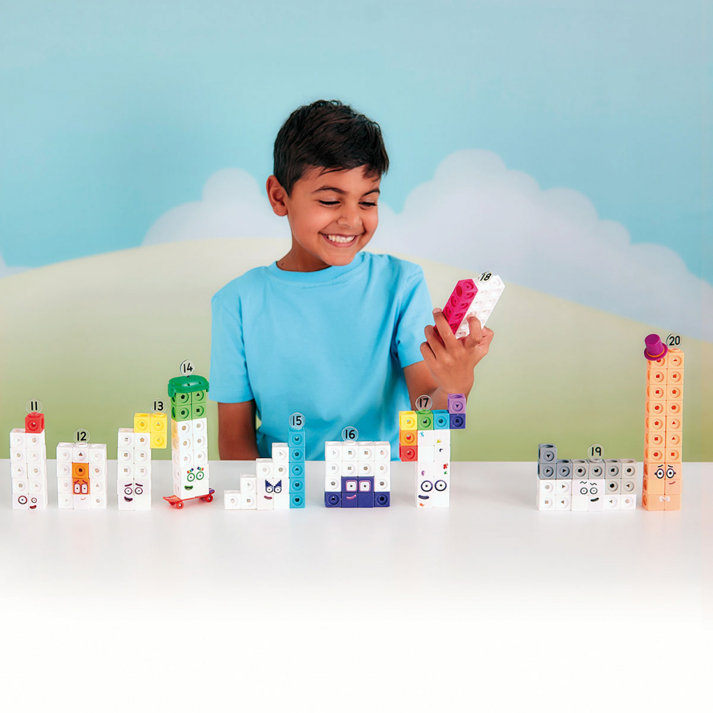 Навчальний набір Learning Resources серії Numberblocks - Вчимося рахувати Mathlink Cubes (LSP0950-UK)