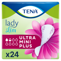 Urological pads Tena Lady Slim Ultra Mini Plus 24 pcs. (7322541116433)