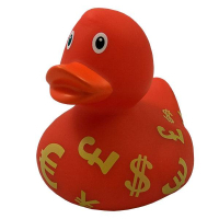Funny Ducks Bath Toy Currency Duck (L1996)