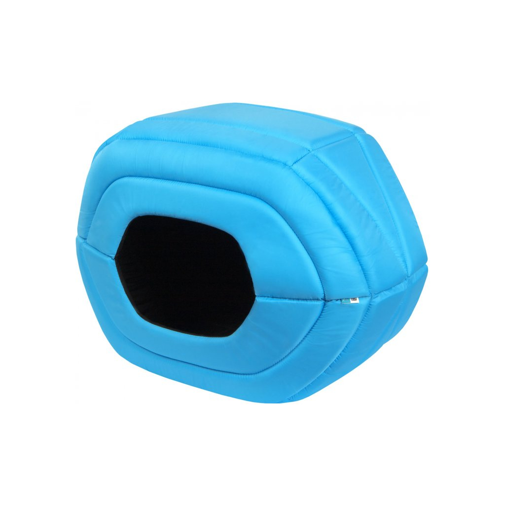 Будиночок для тварин Collar AiryVest M 60х29х42 см (блакитний) (00892)