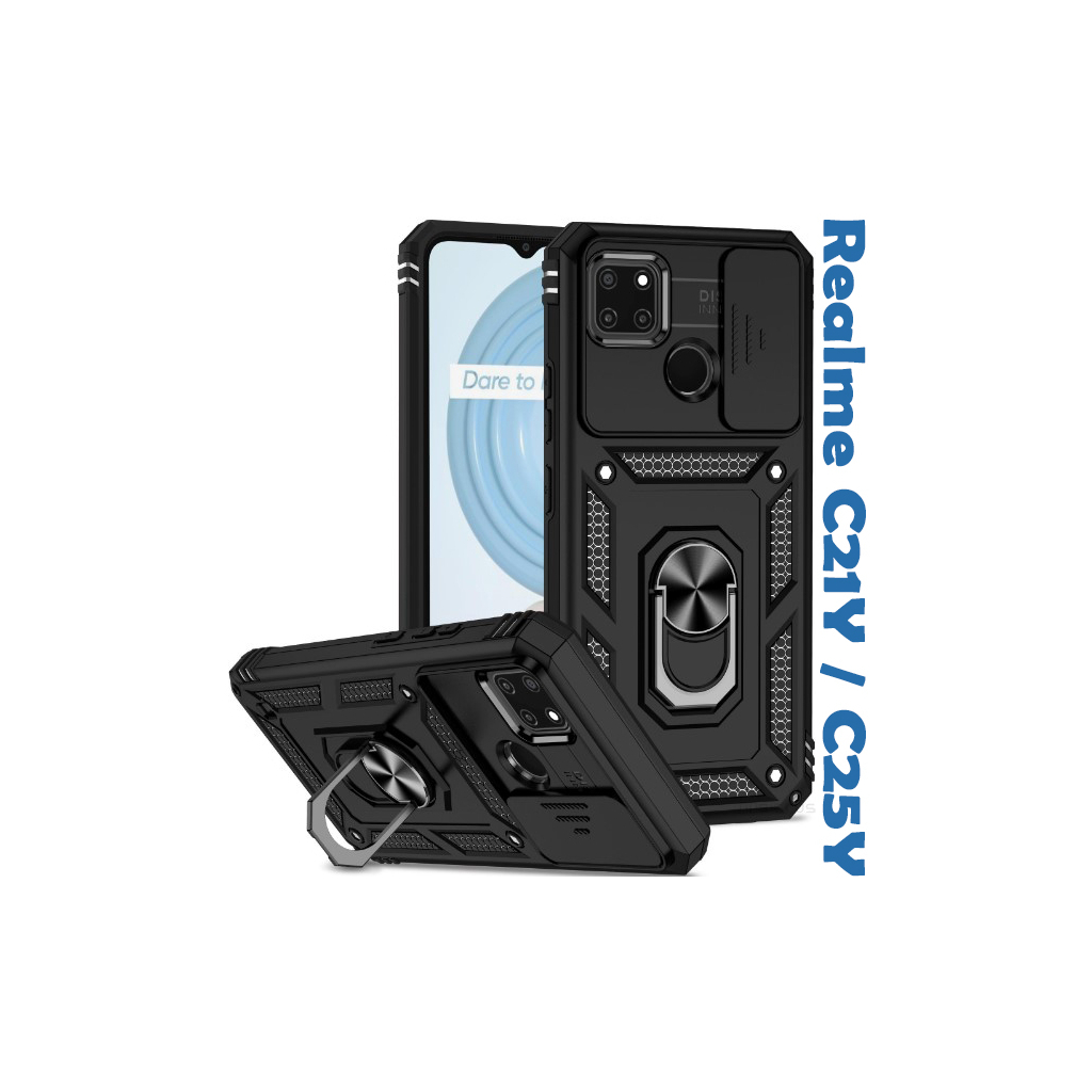 Чохол до мобільного телефона BeCover Military Realme C21Y 2021/C21Y 2022/ C25Y Black (708238) Чохол до мобільного телефона BeCover Military Realme C21Y 2021/C21Y 2022/ C25Y Black (708238)