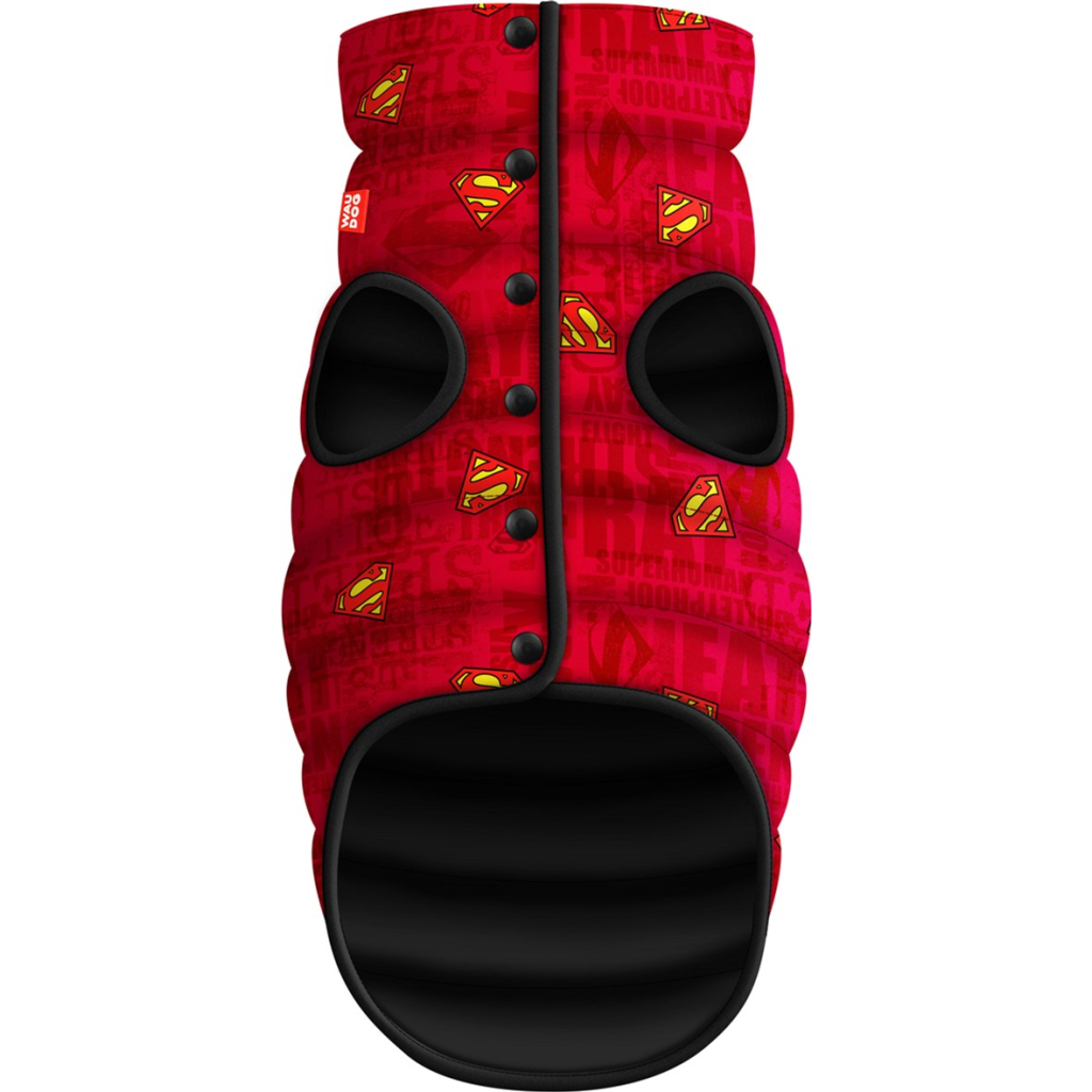 Курточка для тварин WAUDOG Clothes "Супермен червоний" XS 30 (0930-4007)