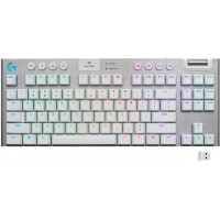 Клавіатура Logitech G915 TKL Tenkeyless Lightspeed RGB Tactile UA White (920-009503)