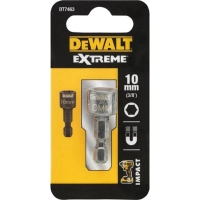 Головка магнітна DeWALT магнітна EXTREME Impact 1/4"х10 мм, шестигранна (DT7463)