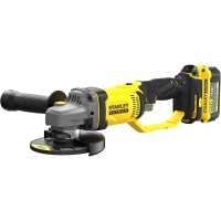 Grinder Stanley FatMax, Li-Ion 18V, 2x4Ah, 9000 rpm, d=125 mm, 2.66 kg, case (SFMCG400M2K)