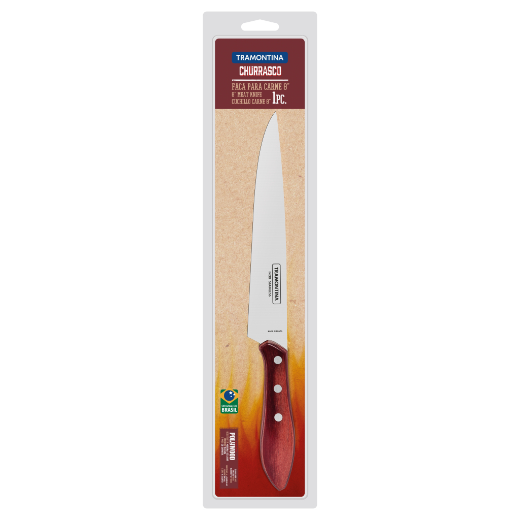 Кухонний ніж Tramontina Barbecue Polywood Meat 203 мм (21190/178)