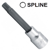 End head Toptul SPLINE M6 L100mm 1/2" (BCJA1606)