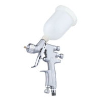 Paint sprayer Auarita mini HVLP 1.0 mm, with an upper layer tank. (H-921-MINI-1.0)
