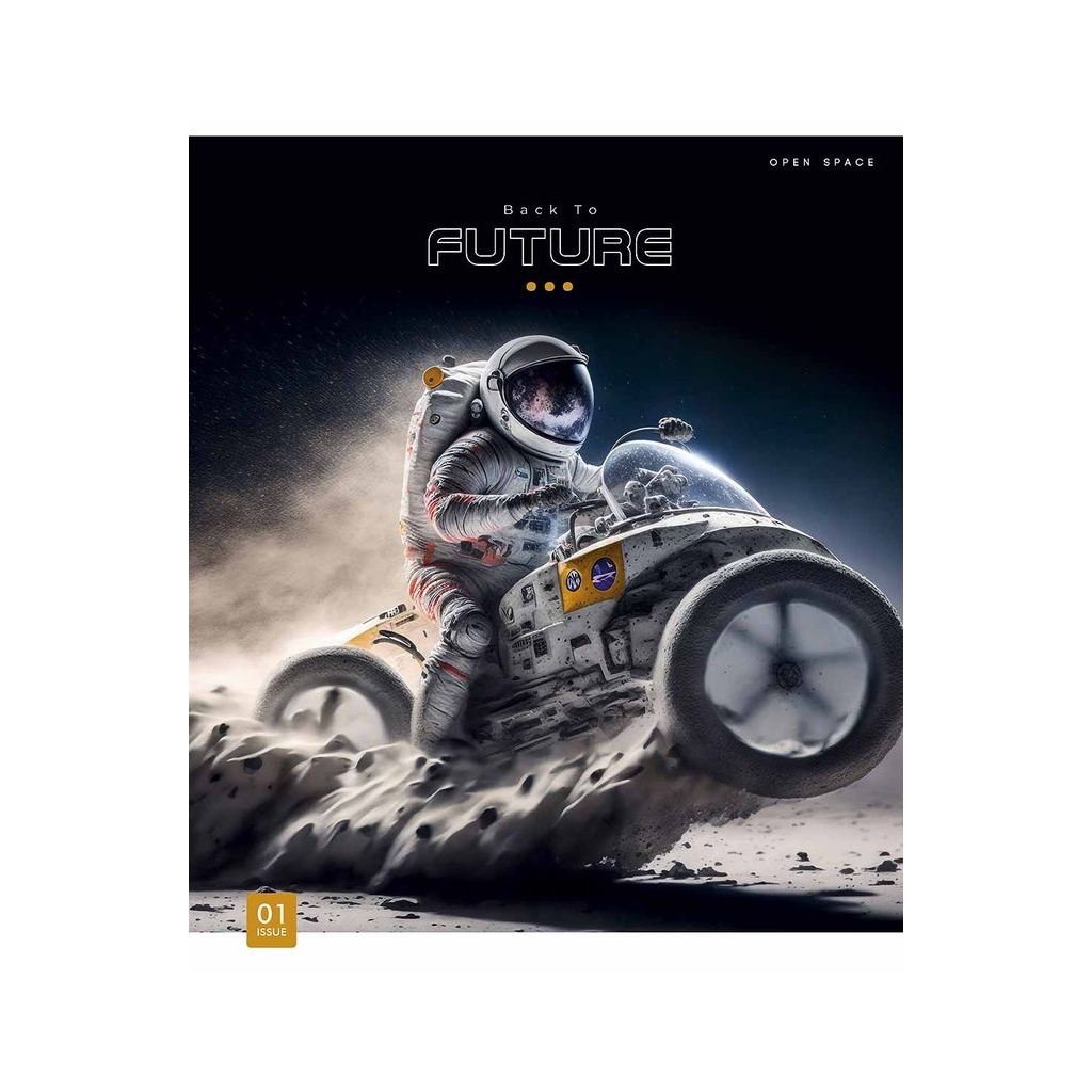 Зошит Школярик Open space клітинка 48 аркушів (048-3259K)