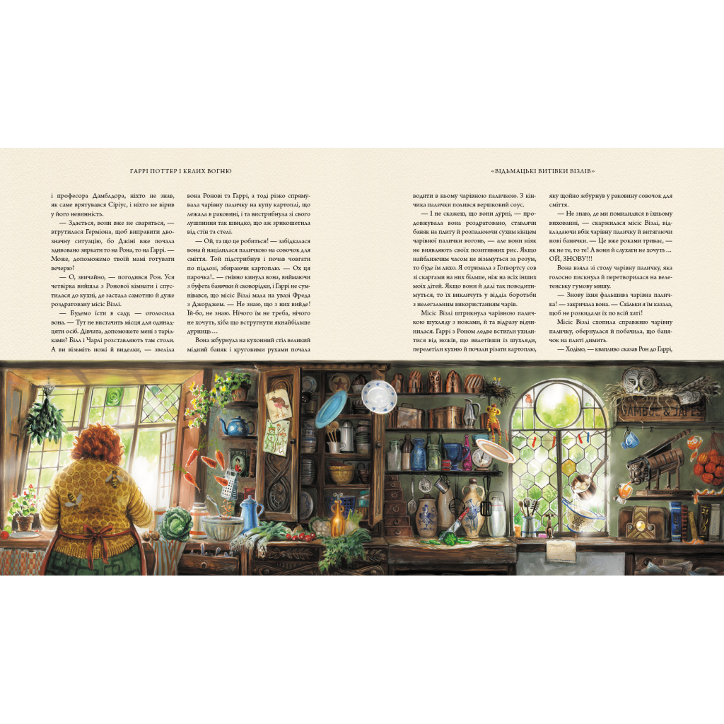 Книга Гаррі Поттер і келих вогню. Велике ілюстроване видання - Джоан Ролінґ А-ба-ба-га-ла-ма-га (9786175851821)