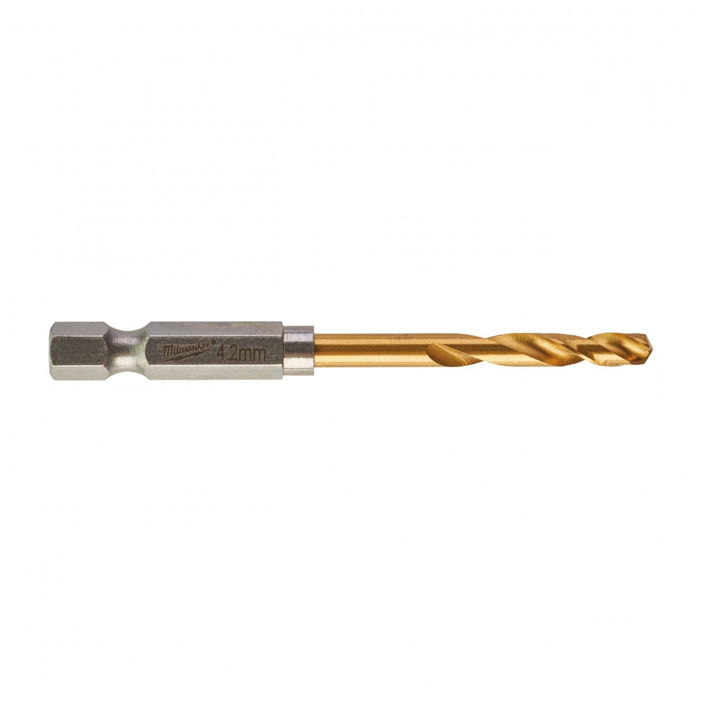 Свердло Milwaukee по металу RedHEX HSS-G TiN, 4,2мм (48894709)