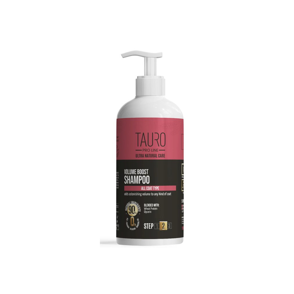 Шампунь для тварин Tauro Pro Line Ultra Natural Care Volume Boost 1000 мл (TPL63584)