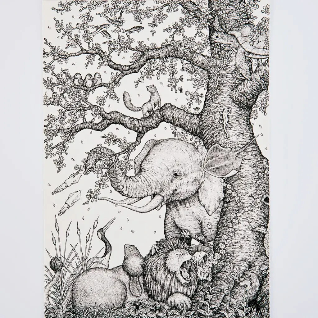 Лайнер Sakura Pigma Micron (0.05) 0,2мм Синій (084511318427)