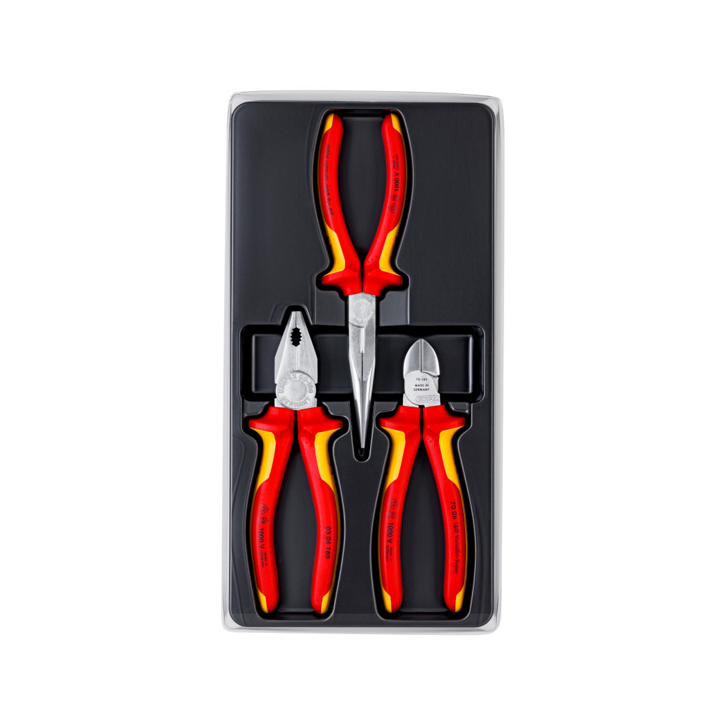 Набір інструментів KNIPEX діелектричних (00 20 12) Набір інструментів KNIPEX діелектричних (00 20 12)