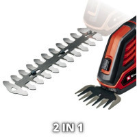 Кущоріз Einhell для трави GE-CG 18/100 Li-Solo, 18В PXC, 10см (без АКБ та ЗП) (3410313)