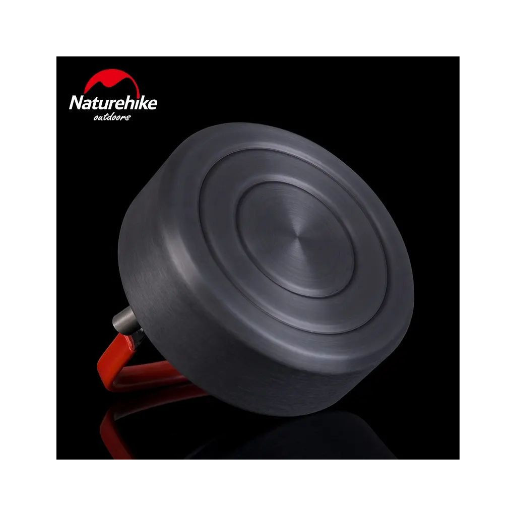 Чайник туристичний Naturehike NH17C020-H 1,1 л алюміній сірий (6927595723302)