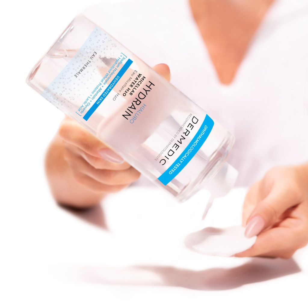 Міцелярна вода Dermedic Hydrain 3 Hialuro H2O 500 мл (5901643174569)