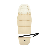 Winter envelope MoMi Sleeping bag 2 in 1 beige (AKCE00049)