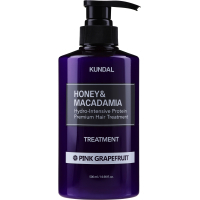 Маска для волосся Kundal Honey & Macadamia Protein Hair Treatment Pink Grapefruit 500 мл (8809568740418)