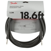 Інструментальний кабель Fender Cable Professional Series 18.6ft Black 5.5 m (300913)