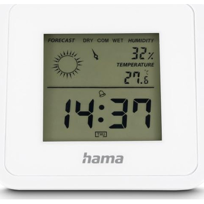 Термо-гігрометр Hama Borneo White (00185891)