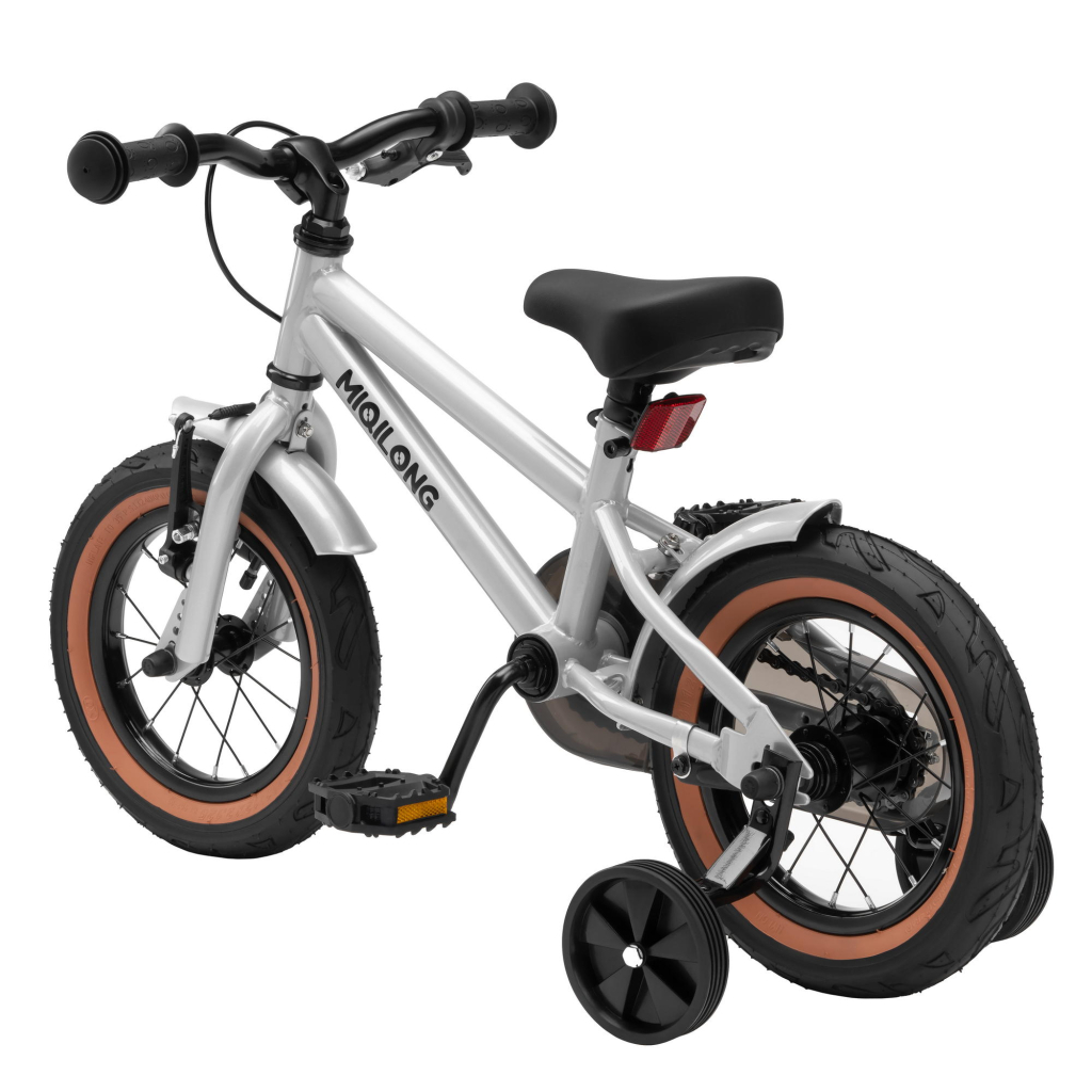 Дитячий велосипед Miqilong ST 12" сріблий (RBB-ST12-SILVER)