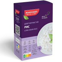 Cereal A handful Long-grain rice in bags for cooking 4x100 g (4820038700286)