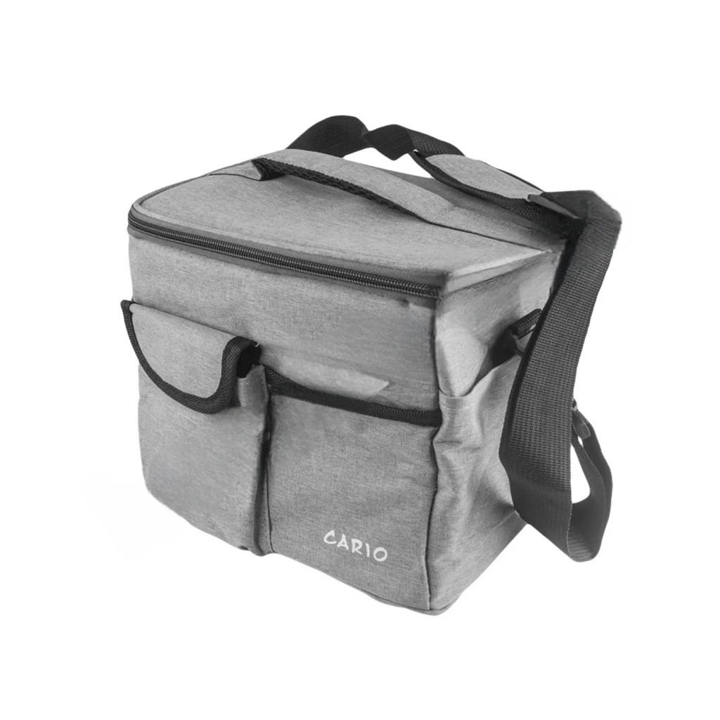 Термосумка Stenson Cario 23*20*16см grey (R27304 grey)