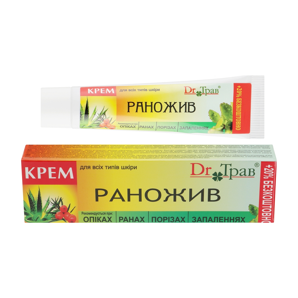 Крем для тіла Dr.Трав Раножив 30 г (4823014304065)
