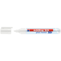 Marker Edding Glass e-95 1.5-3 mm round white (e-95/49)
