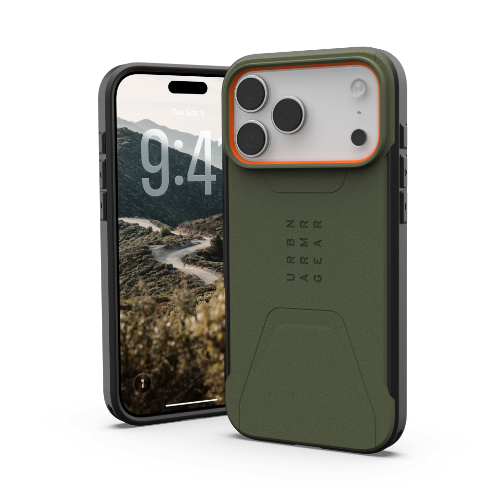 Чохол до мобільного телефона UAG iPhone 17 Pro Max Civilian MagSafe Olive/Orange (114546117297) Чохол до мобільного телефона UAG iPhone 17 Pro Max Civilian MagSafe Olive/Orange (114546117297)