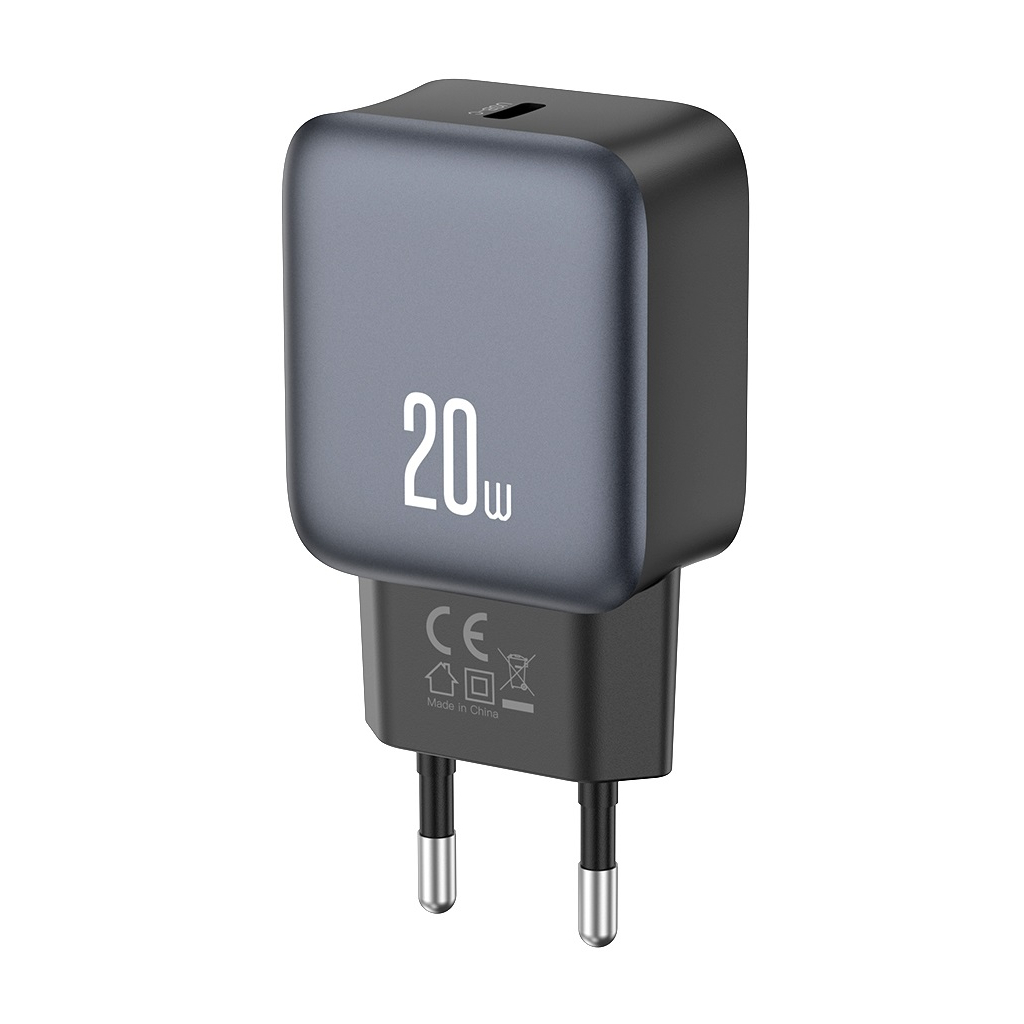 Зарядний пристрій XO USB-C PD20W black (L153_Black) Зарядний пристрій XO USB-C PD20W black (L153_Black)