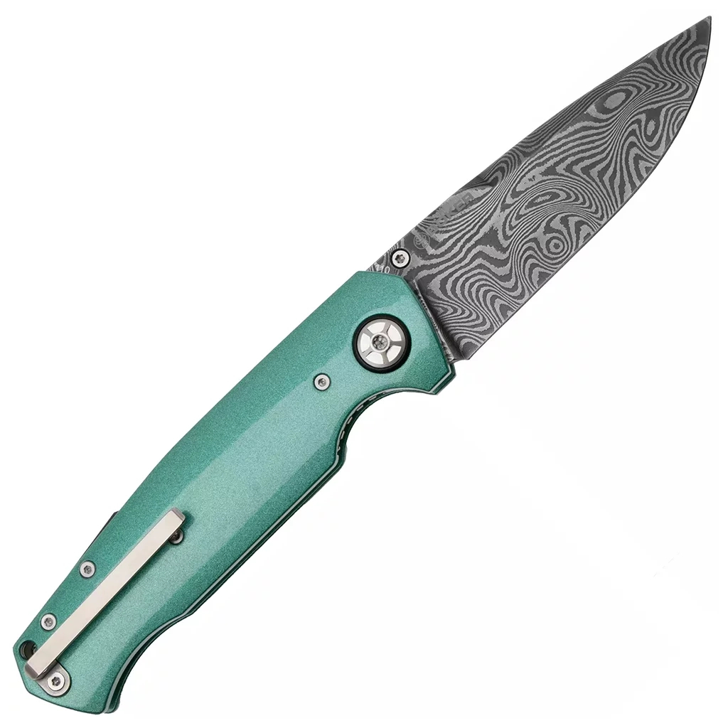 Ніж Boker 1969 Mach-1 Damast Green (111102DAM) Ніж Boker 1969 Mach-1 Damast Green (111102DAM)