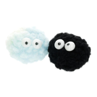 Toy for cats Hippie Pet Balls soft multi-colored 5 cm 2 pcs (HIPCT2401020)
