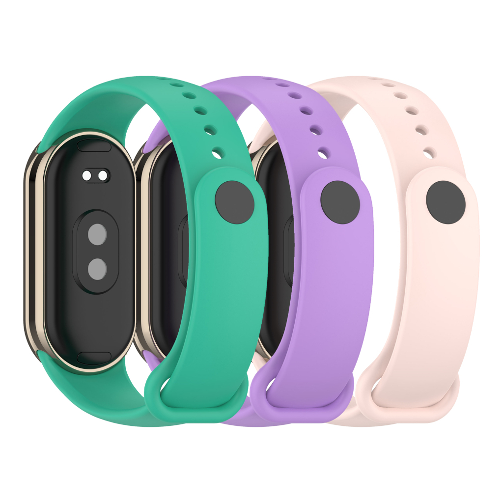 Ремінець до фітнес браслета Armorstandart комплект 3шт Xiaomi Smart Band 10/9/8 Spring (ARM75720)