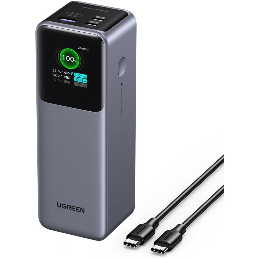 Повербанк Ugreen 25000mAh 200W PD/3.0, QC/4.0 (PB722) (35525B) Повербанк Ugreen 25000mAh 200W PD/3.0, QC/4.0 (PB722) (35525B)