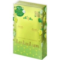 Lululun Face Mask Shine Muscat Rejuvenating With grape catechins 1 pc x 5 pack (4582305067675)