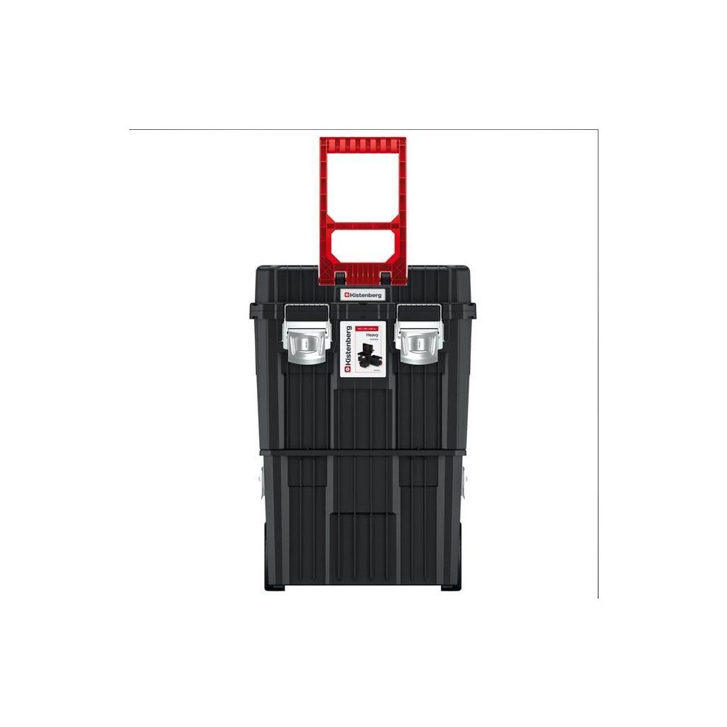 Ящик для інструментів Kistenberg на колесах, 18", 450*360*640 + ручка, HEAVY tool box, KHVWM (KHVWM)