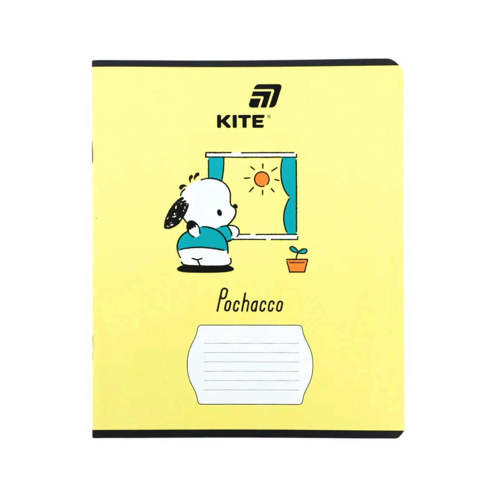 Зошит Kite Pochacco, 12 аркушів, клітинка (PC26-232)