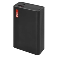 Батарея універсальна EMOS 20000mAh NTBF20, 65W, Pass-through, black (B0560B)