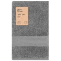 ARDESTO terry towel SuperSoft 100% cotton 50 x 90 cm, gray (ART2250SLP)