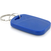 Key fob with Merlion MIFARE/Em-Marine chip, 13.56MHz/125kHz, 1K/TK4100, universal, blue (Mifare 1k + EM4100)
